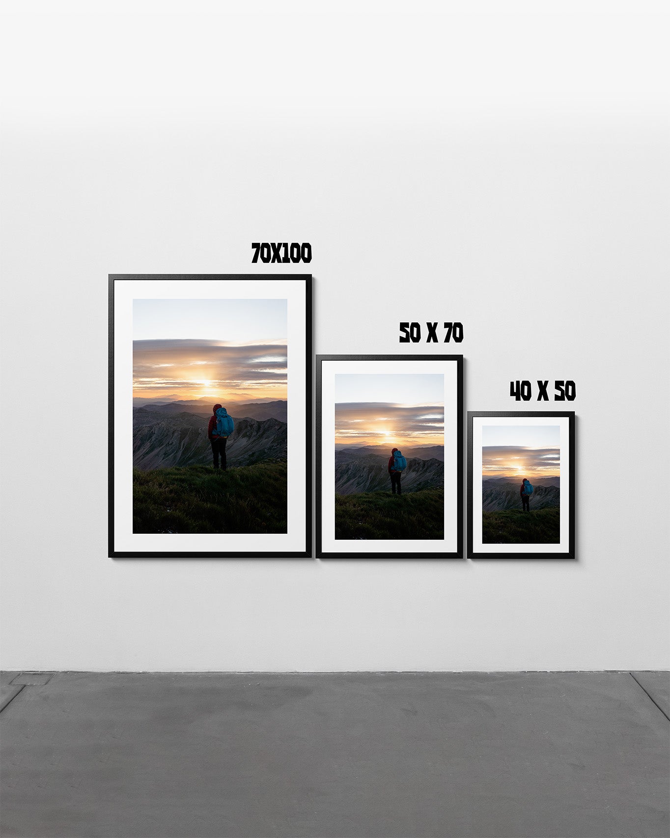 Sunrise on Lakmos - Art Print