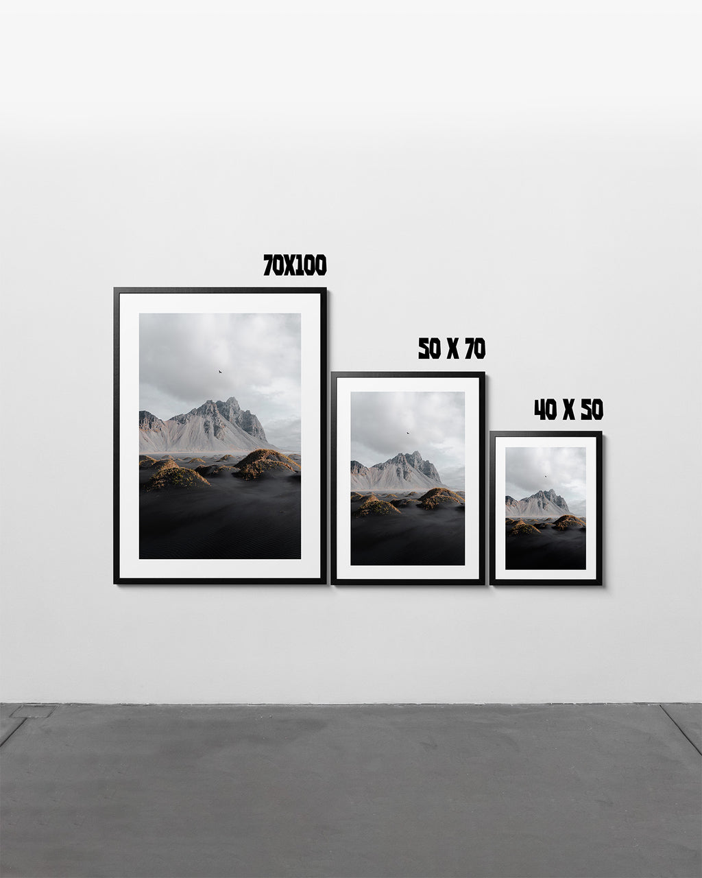 Vestrahorn Crow - Art Print