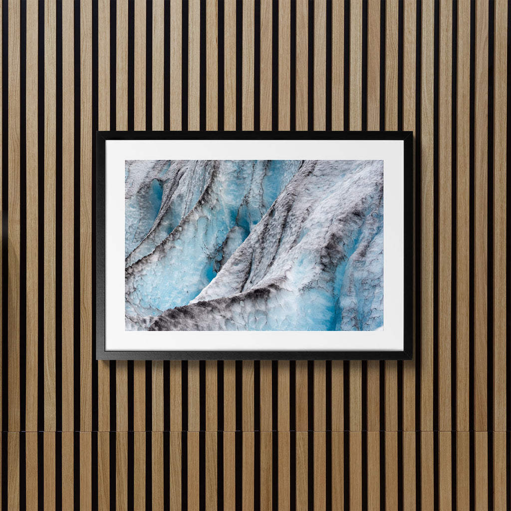 Glacier Abstract 1 - Art Print