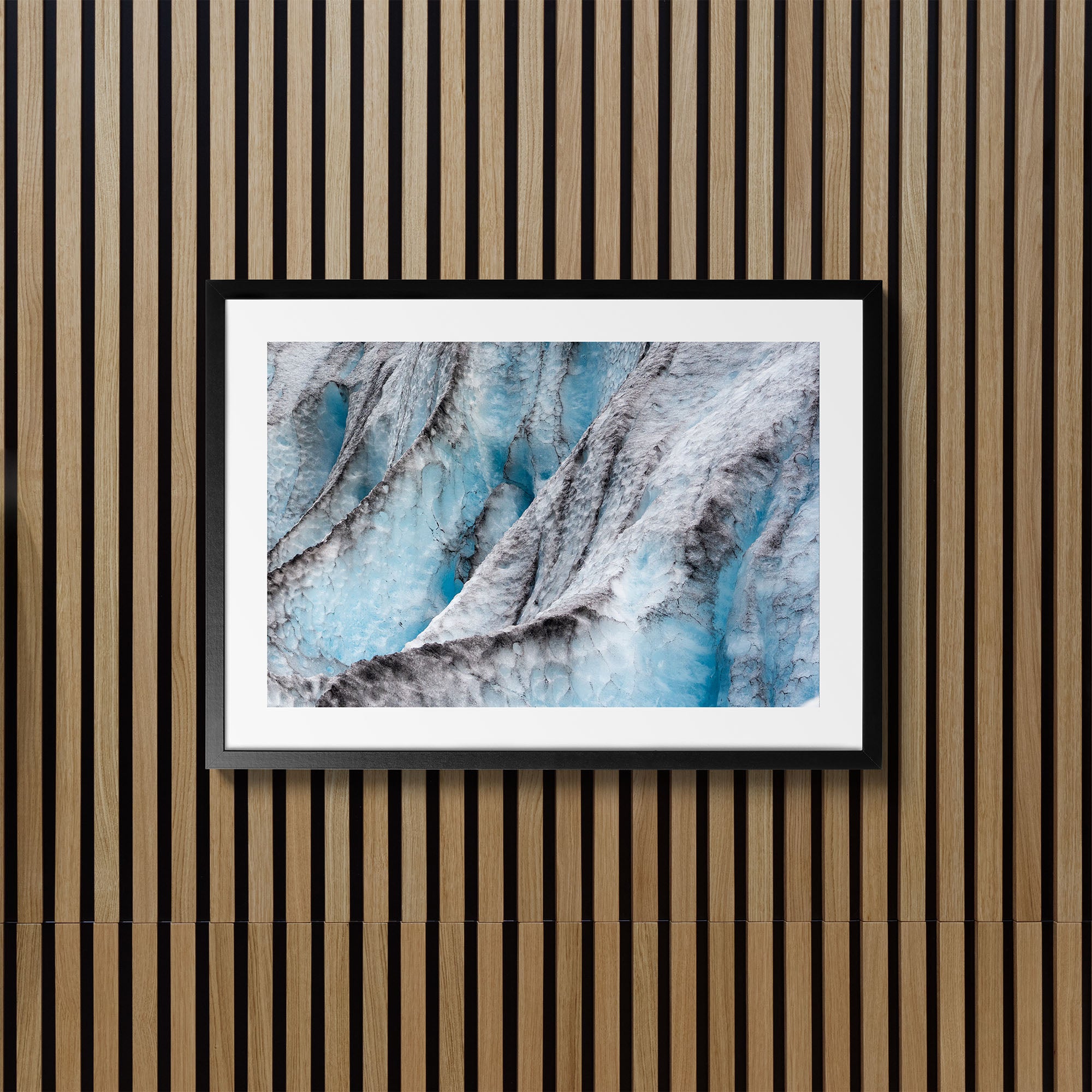 Glacier Abstract 1 - Art Print