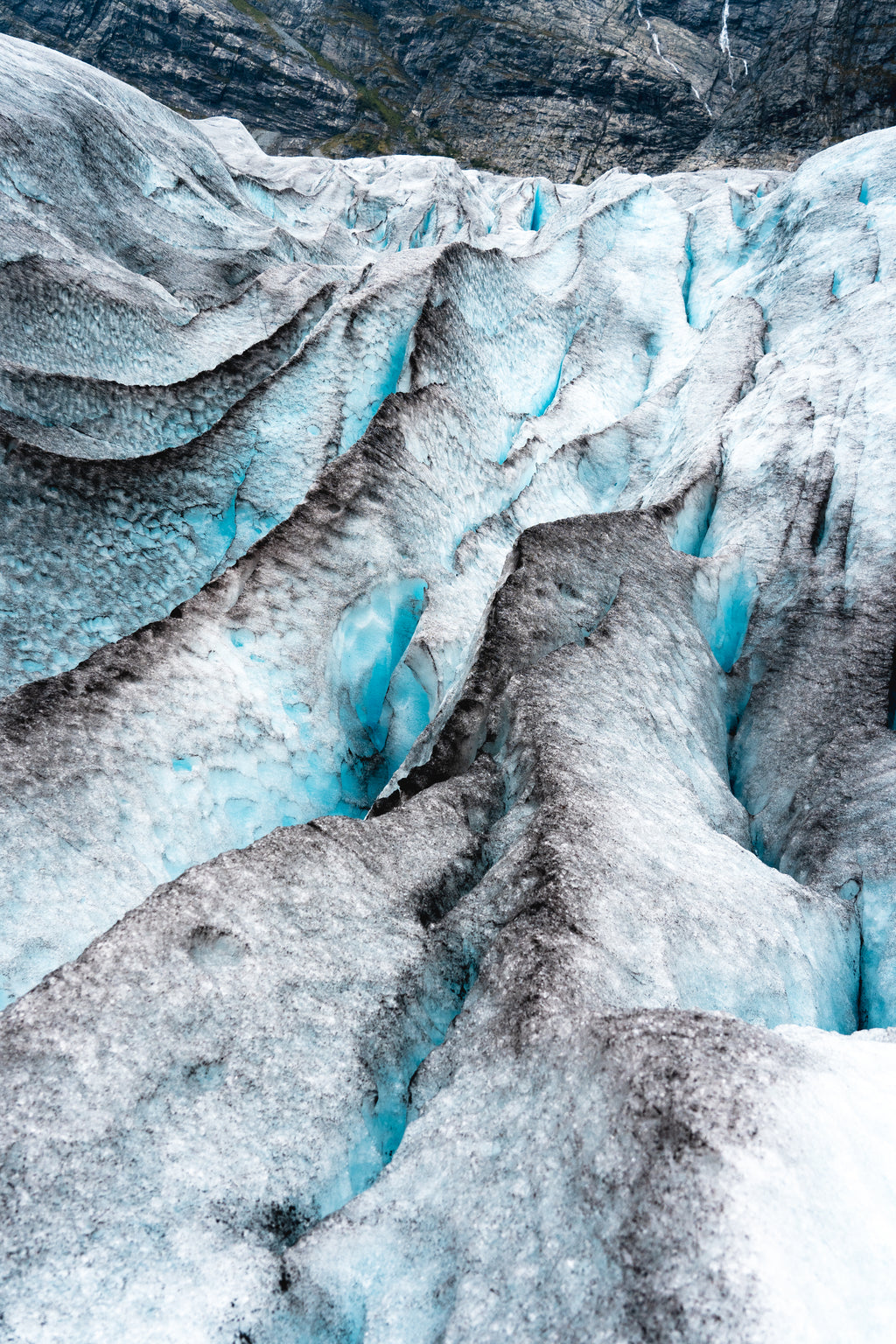 Glacier Abstract 2 - Art Print