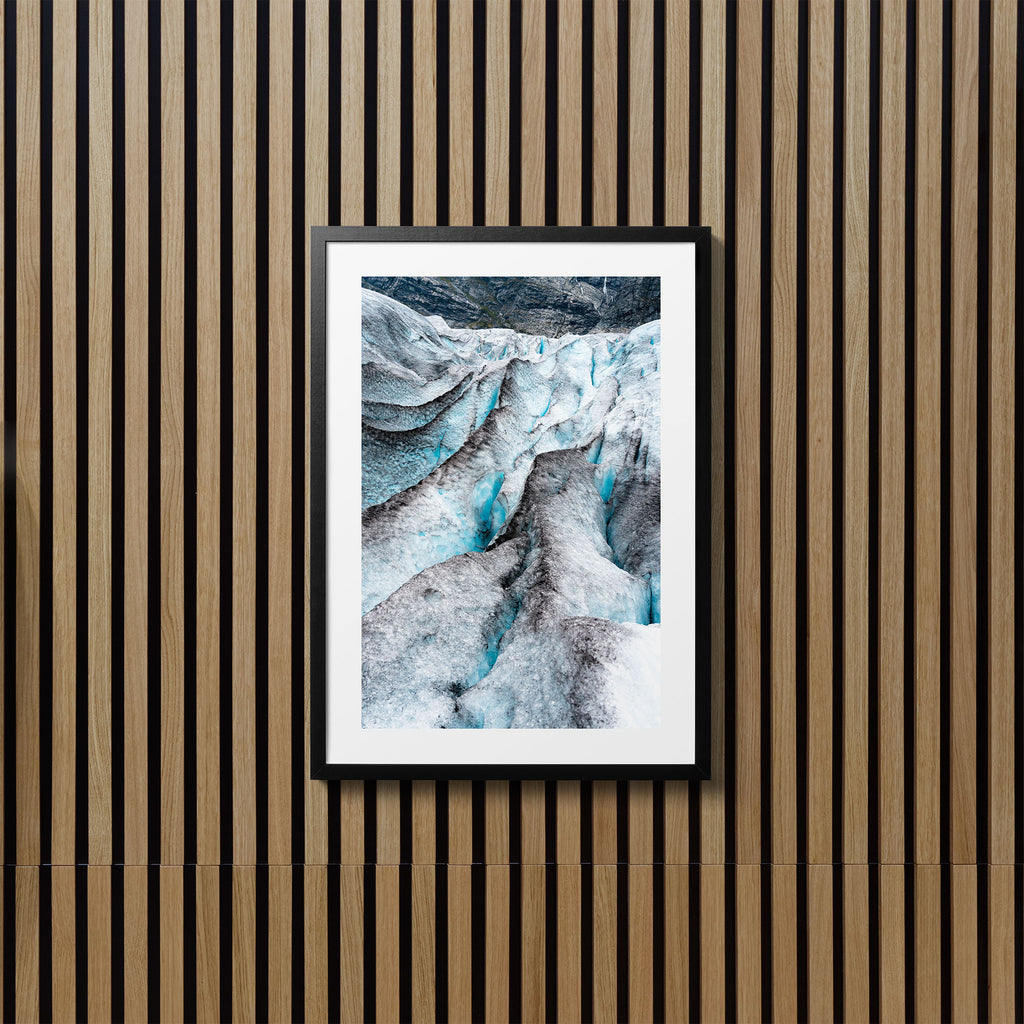 Glacier Abstract 2 - Art Print