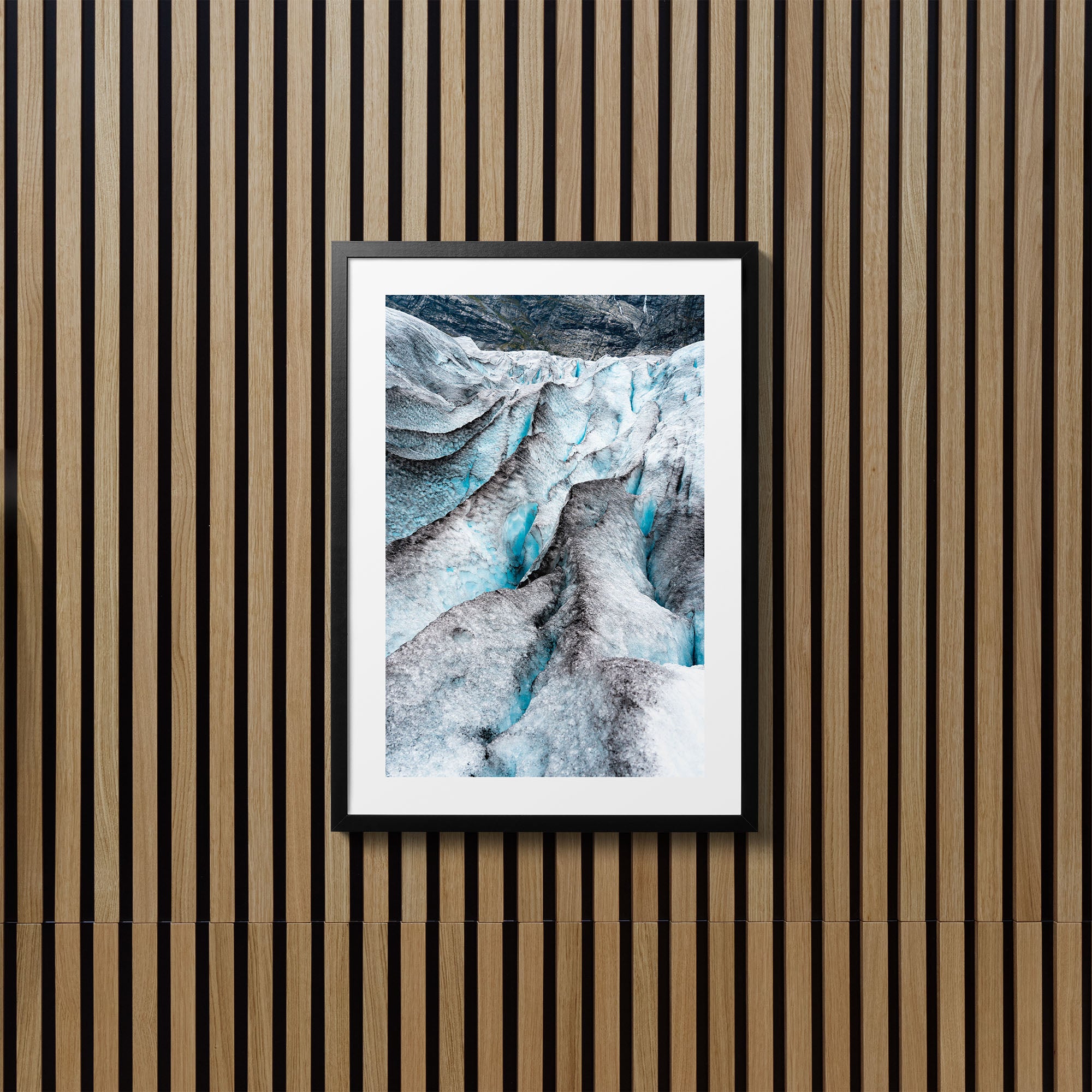 Glacier Abstract 2 - Art Print