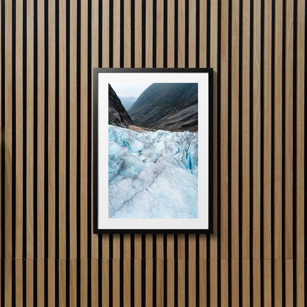 Glacier Abstract 3 - Art Print