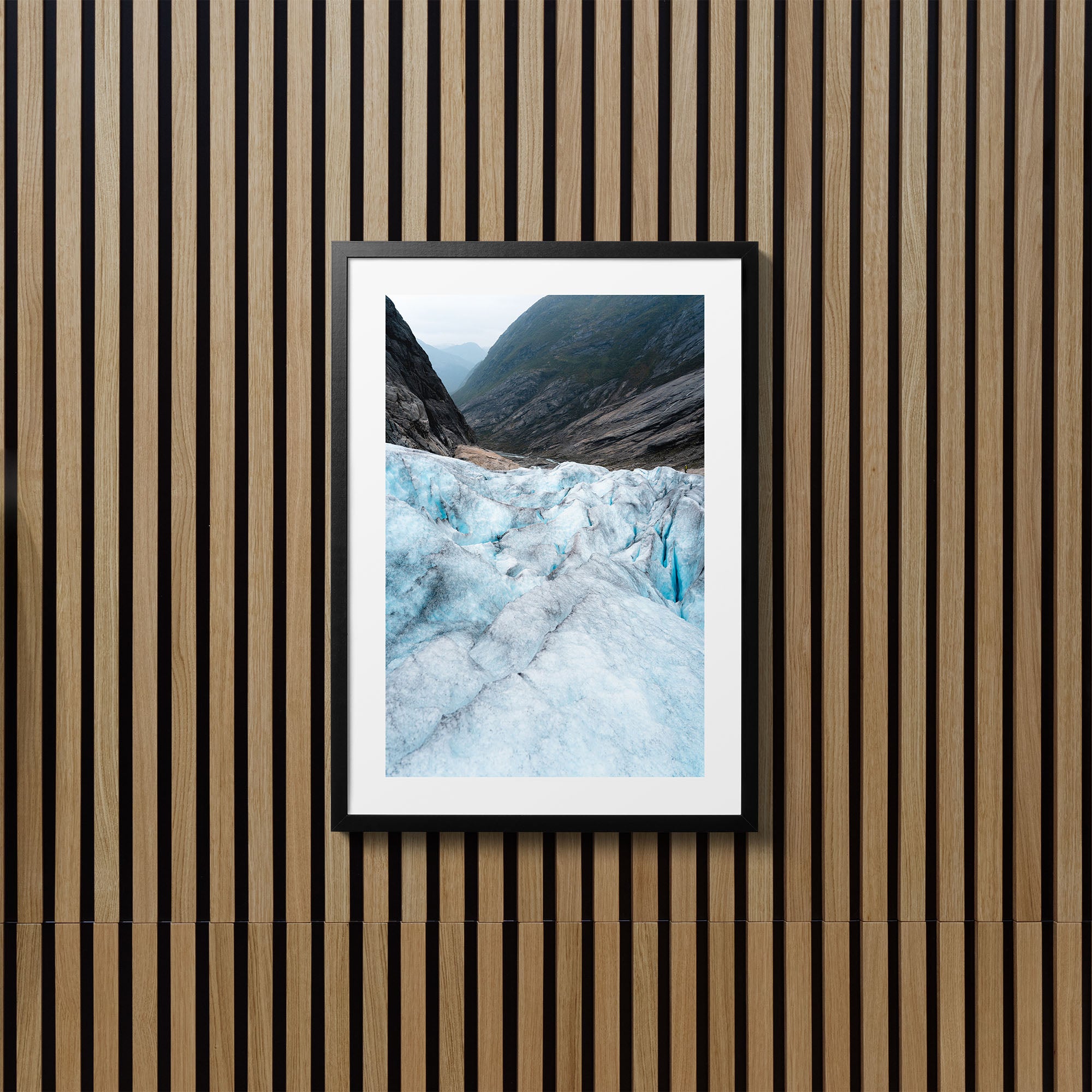 Glacier Abstract 3 - Art Print
