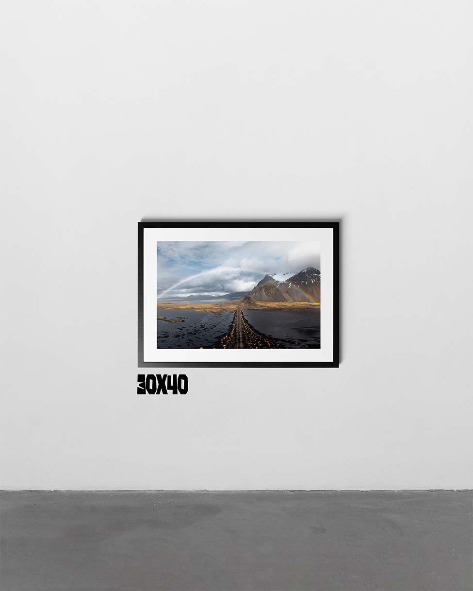 The real Rainbow Street - Art Print