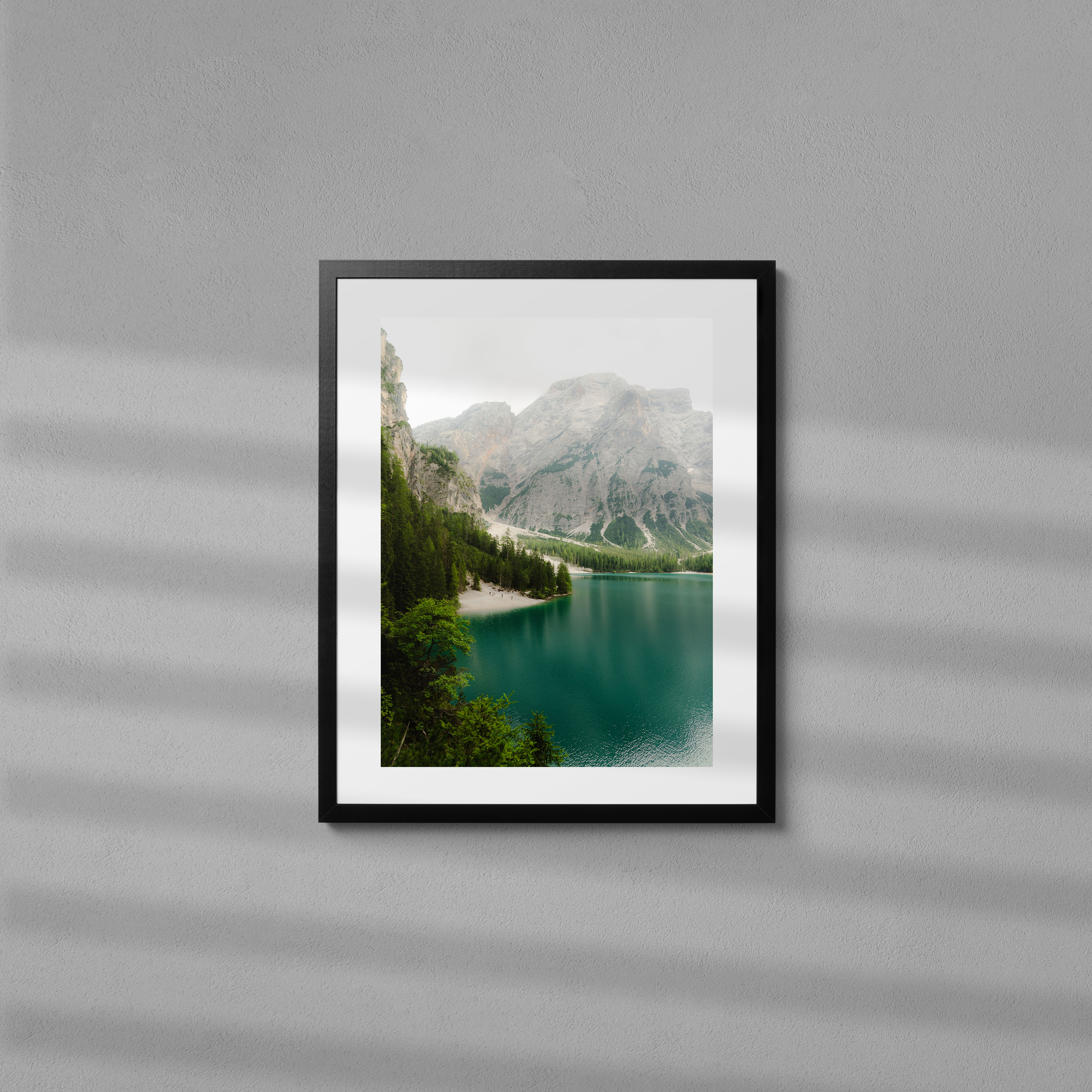 Lago Di Braies - Art Print