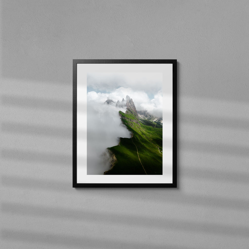 Seceda - Art Print