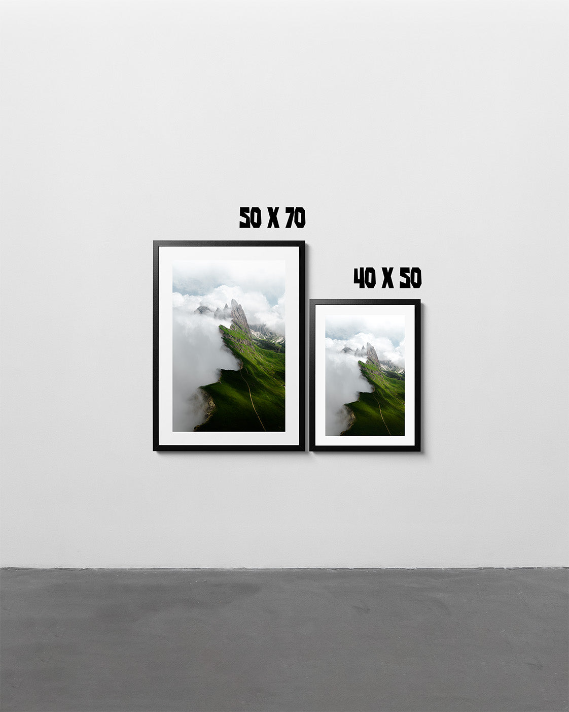 Seceda - Art Print