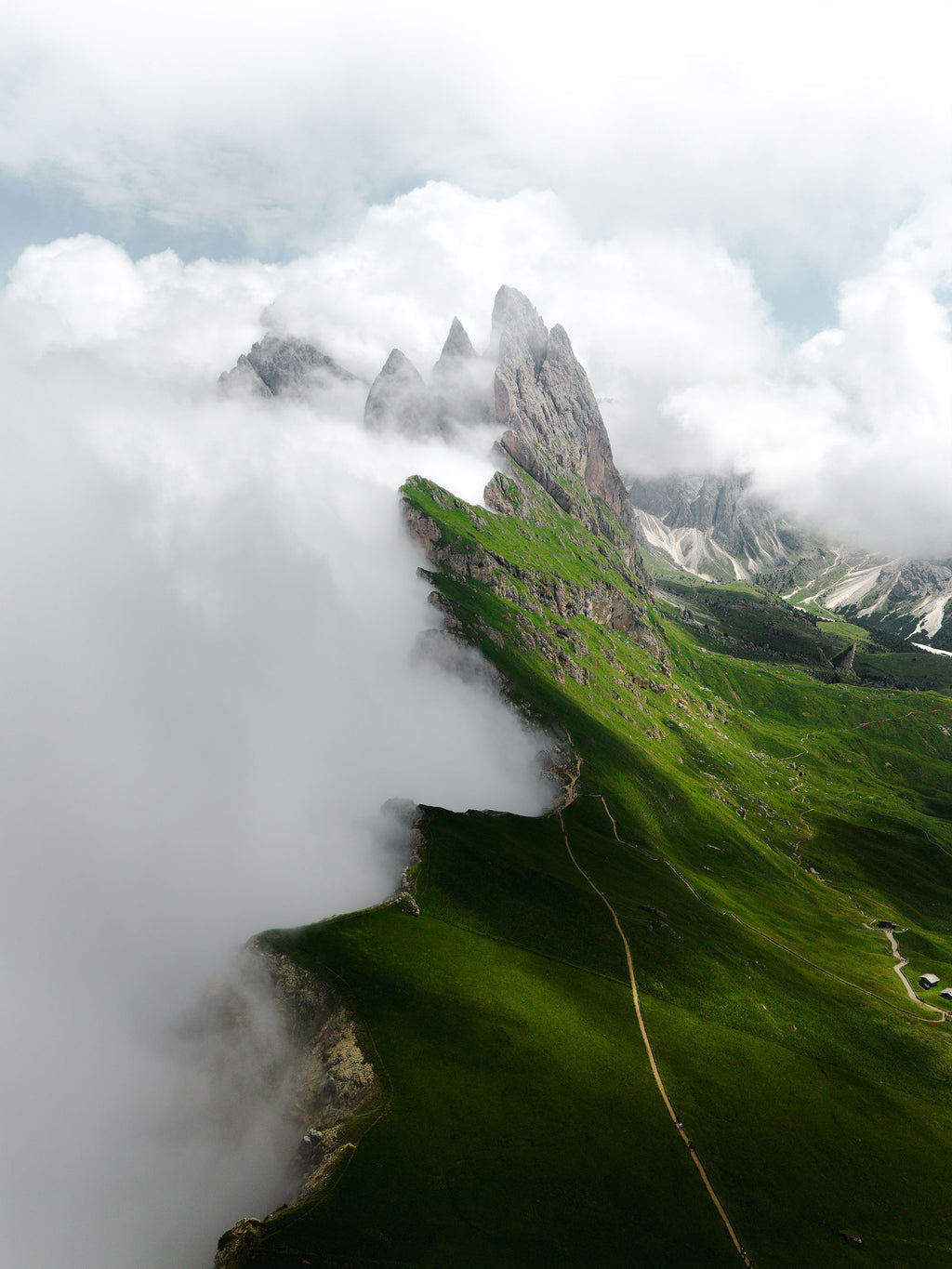 Seceda - Art Print